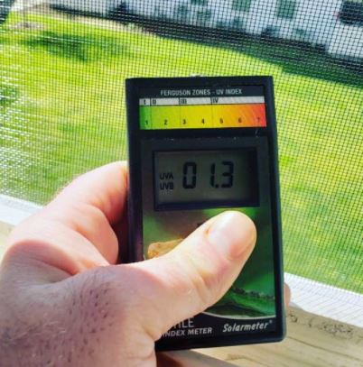how to calibrate uv meter at home